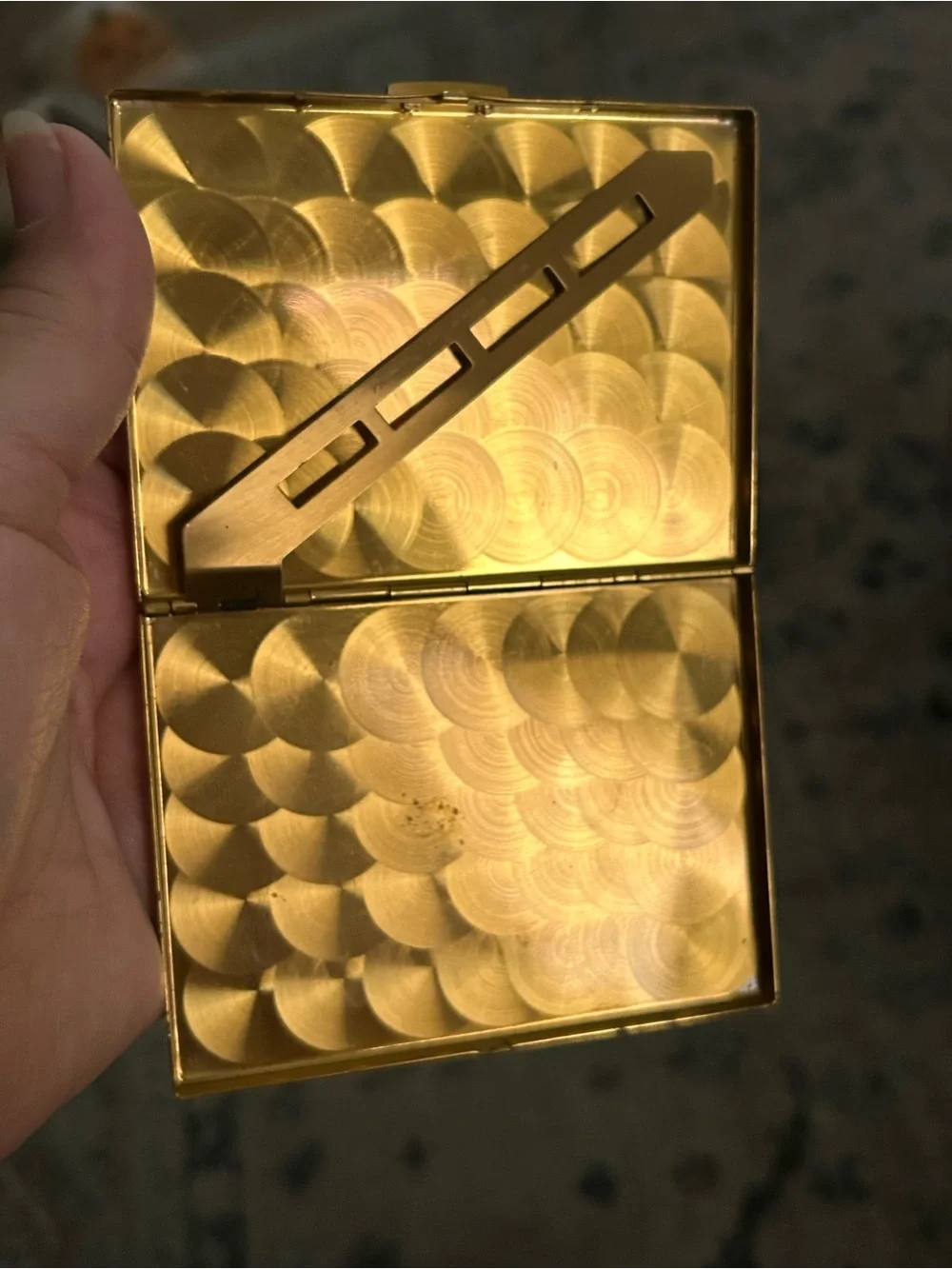 Lines S.S. Independence Gold Card Case